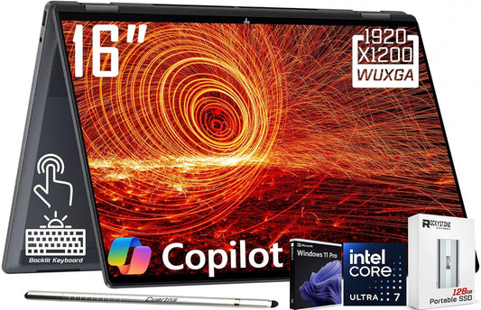 HP OmniBook X Flip AI Powered 2-in-1 Copilot  Win11 PRO(32GB|2TB SSD)